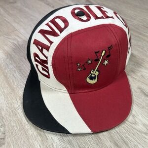 VTG Grand Ole Opry Nashville Snapback Hat NWT‎ Highway Country Music Black Cap